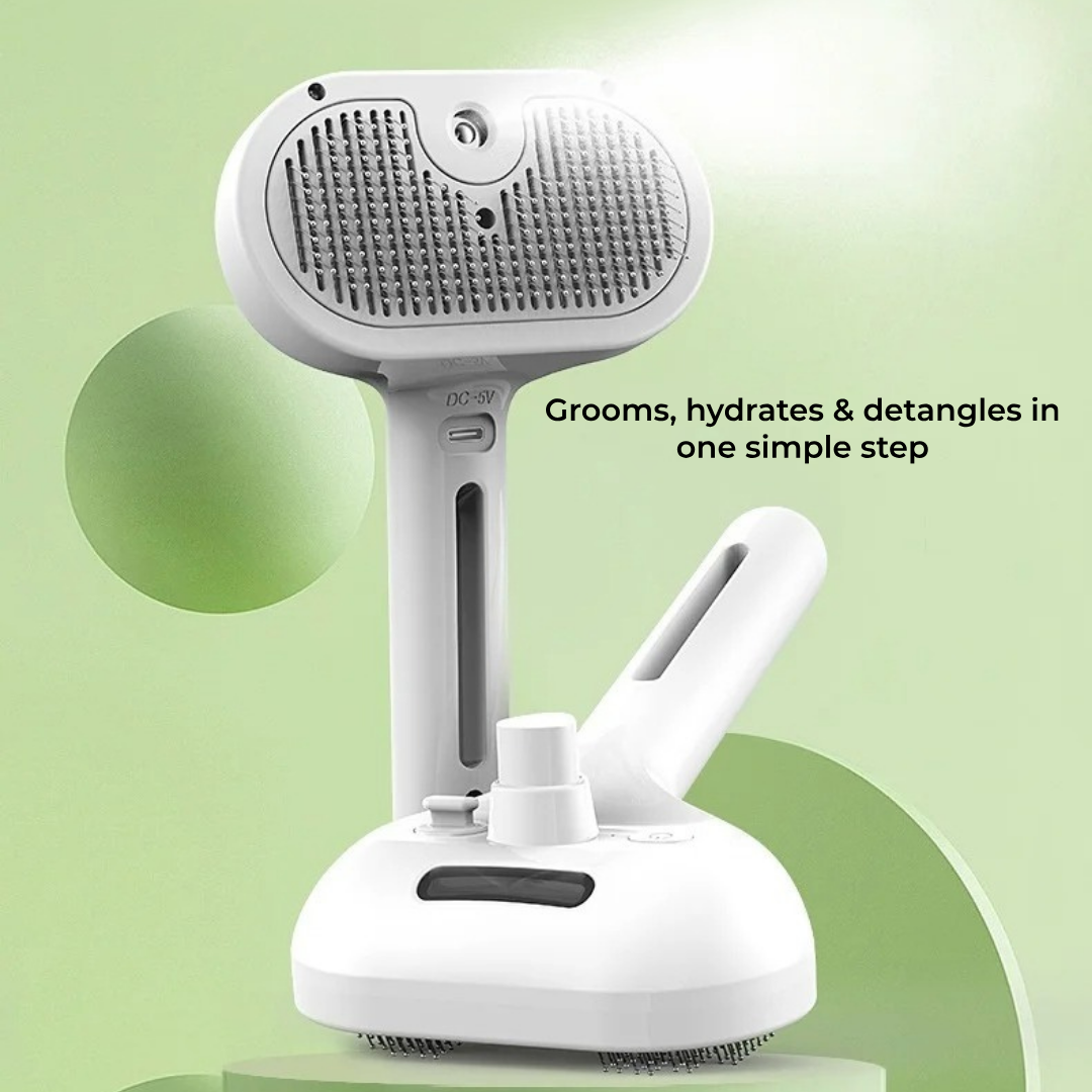 SteamPaw™ 3in1 Pet Hair Brush