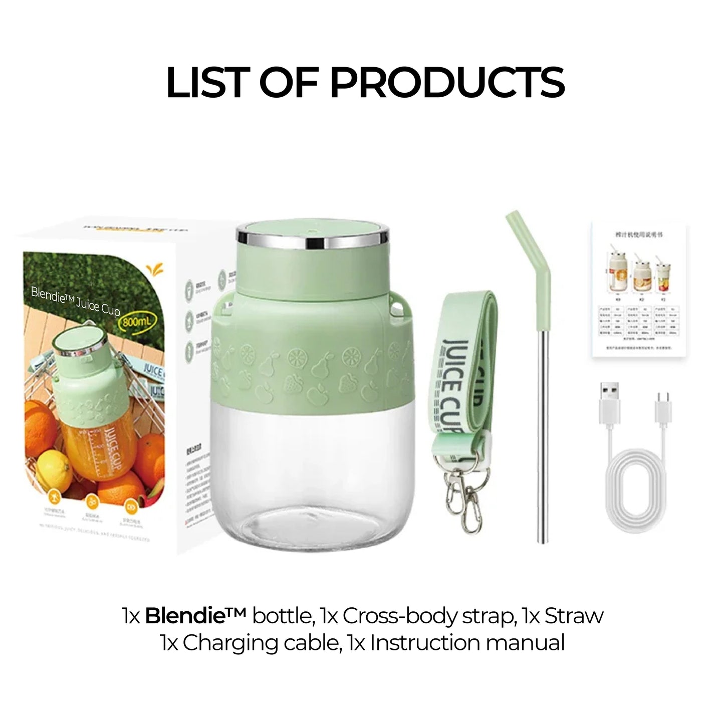 Blendie™ - Wireless Portable Blender