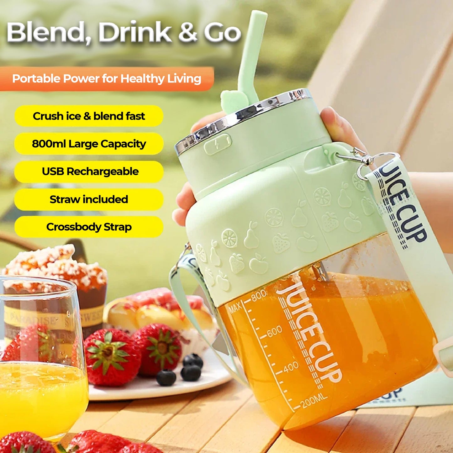 Blendie™ - Wireless Portable Blender