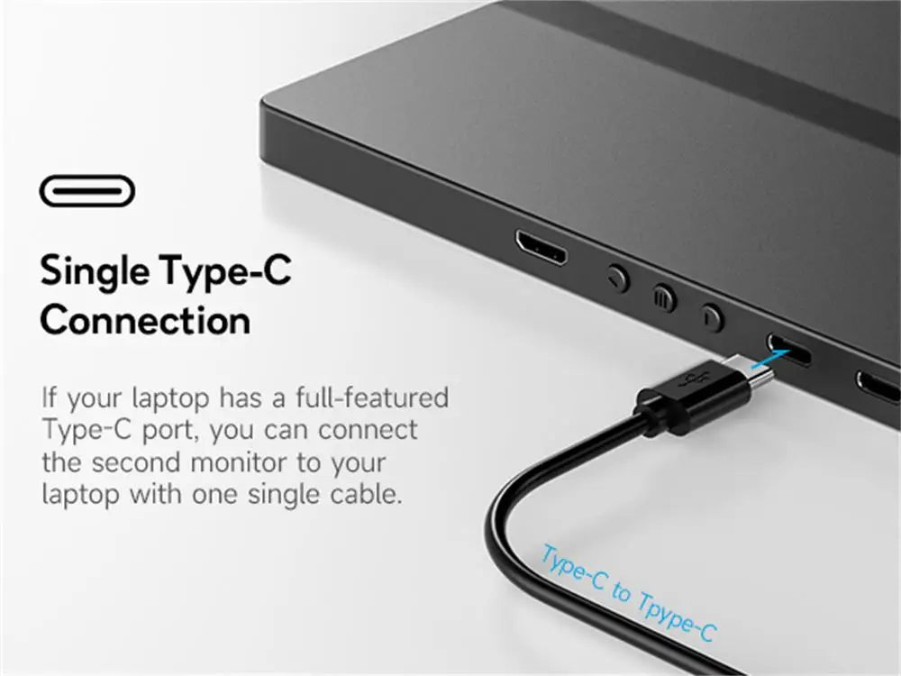 TwinFlexView™ – 14.1" Portable Dual Monitors for Laptops
