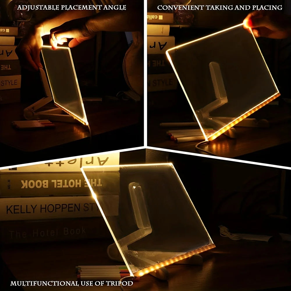MagicGlow™ - Creative Light-Up Drawing Board for Kids