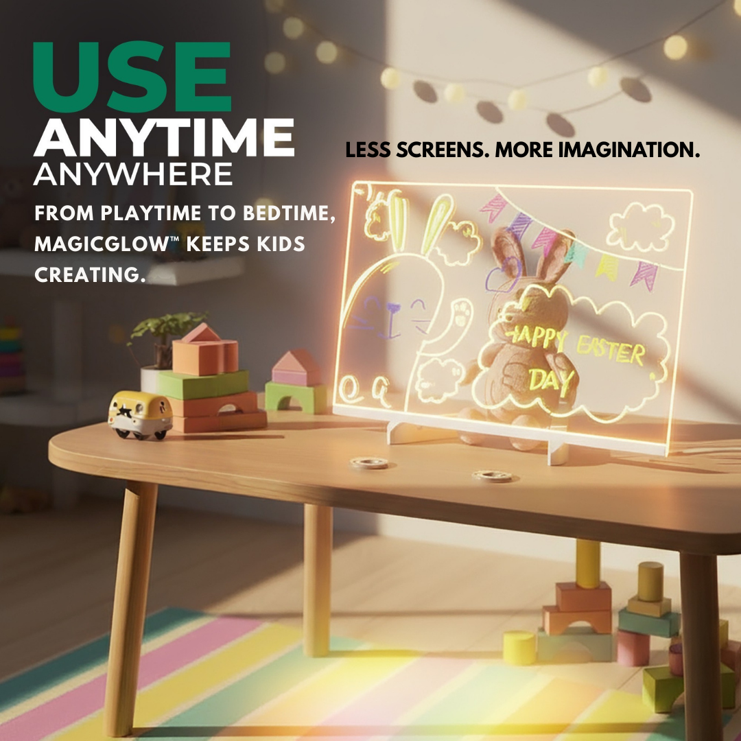 MagicGlow™ - Creative Light-Up Drawing Board for Kids