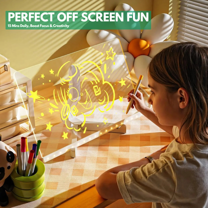 MagicGlow™ - Creative Light-Up Drawing Board for Kids