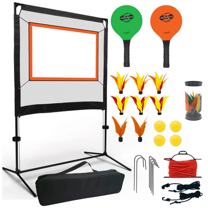 Volleypong™ – Portable Outdoor Racket Sport Set