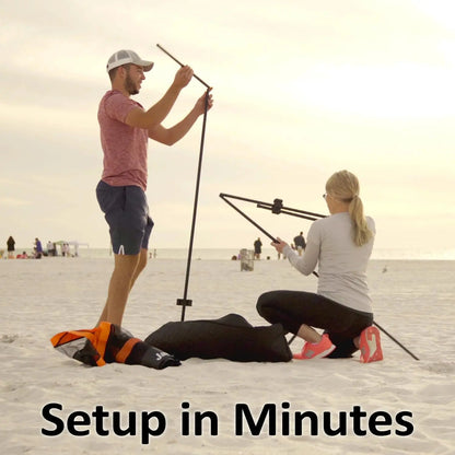 Volleypong™ – Portable Outdoor Racket Sport Set