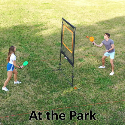 Volleypong™ – Portable Outdoor Racket Sport Set